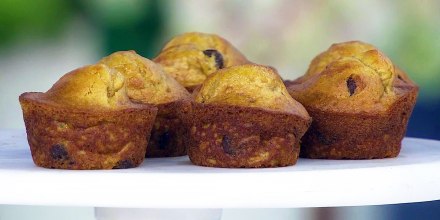 Dylan Dreyer's Pumpkin Banana Muffins.